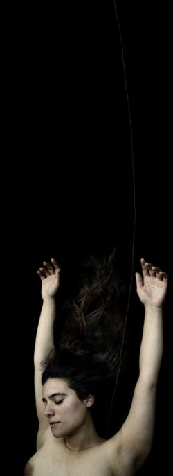 Rafaela Gómez /El hilo con la realidad - 40X110 cm.