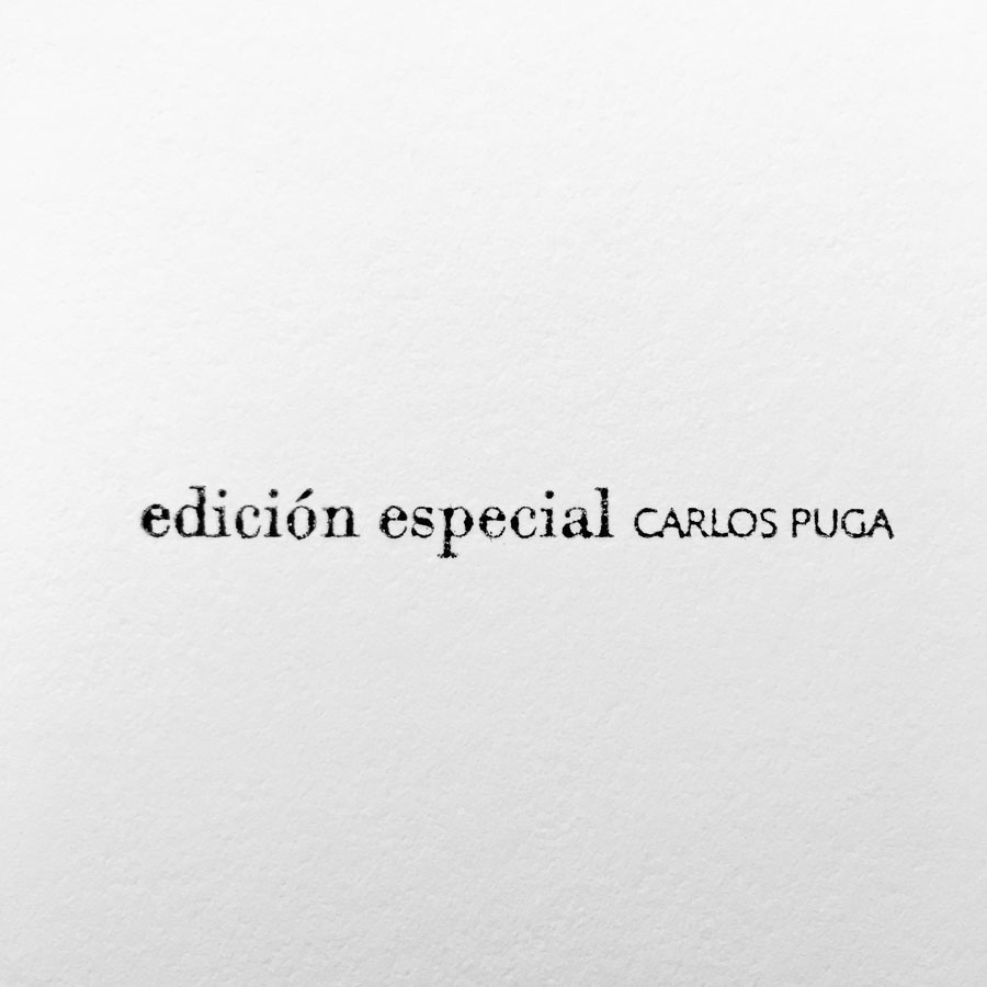 Edición especial Carlos Puga